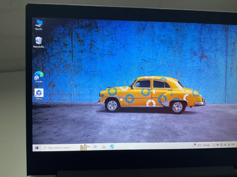 Lenovo silver laptop windows 10