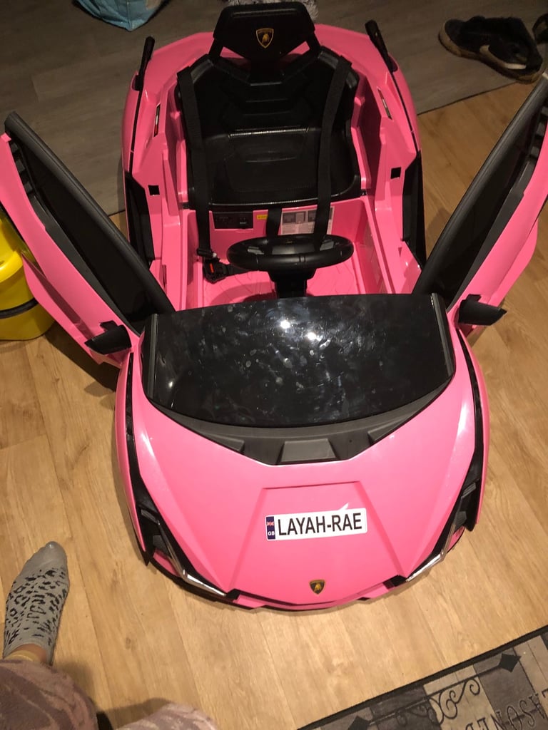 Lamborghini SIAN licensed 12v kids electric ride on toy car w/remote control