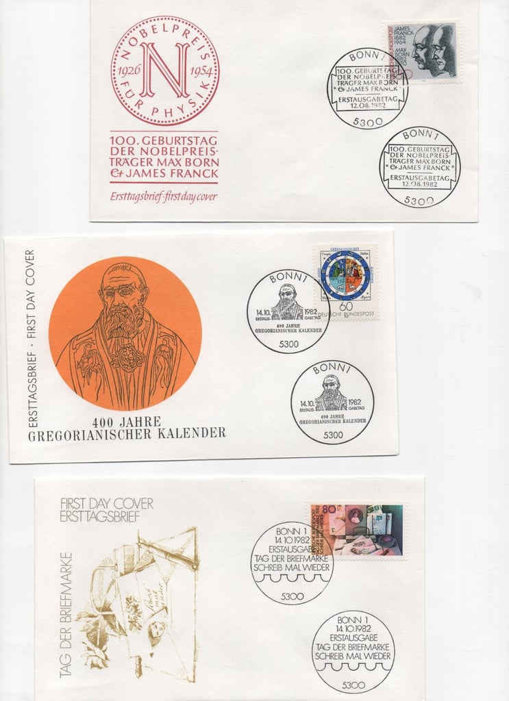 301 Germany first day covers