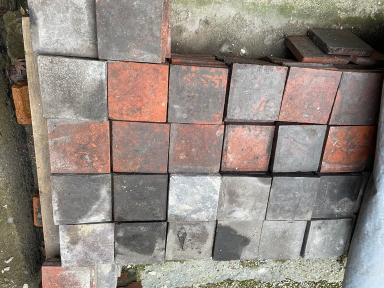 Reclaimed Edwardian Floor Tiles - Reduced 