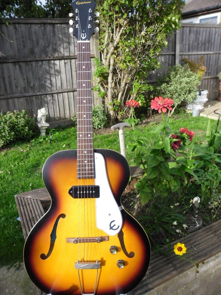 image for Epiphone E422T - Inspired by “1966” Century Electric Guitar  with epiphone hard case