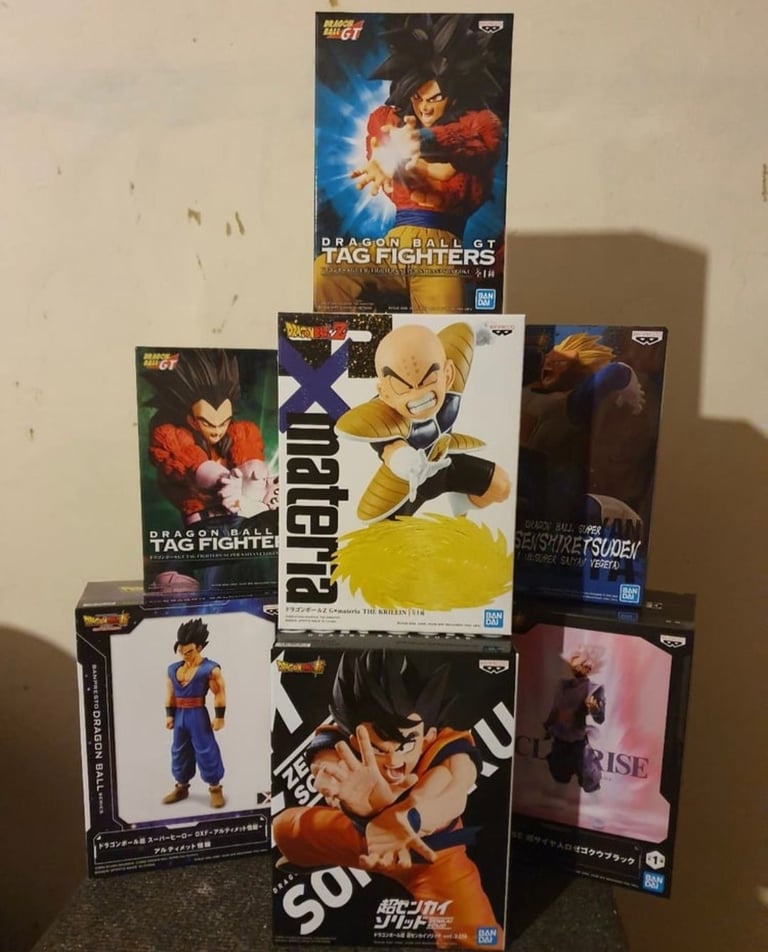 image for 13 RARE FIGURINES FOR SALE! 7 DRAGON BALL Z, 3 NARUTO AND 3 MY HERO ACADEMIA