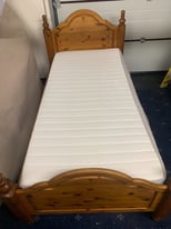 image for 3ft single pine bed frame can deliver locally
