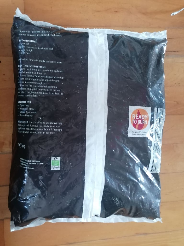 Smokeless Briquettes 10 kg bag