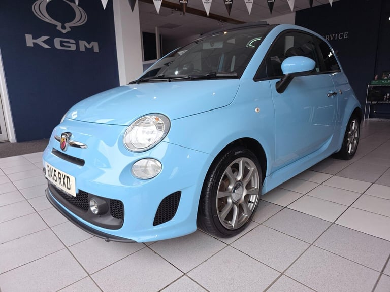 2015 Abarth 595 1.4 T-Jet Cabrio Euro 6 2dr CONVERTIBLE Petrol Manual
