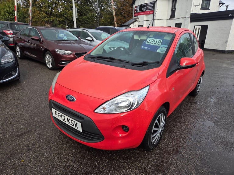 2012 Ford Ka 1.2 Edge Euro 5 (s/s) 3dr HATCHBACK Petrol Manual