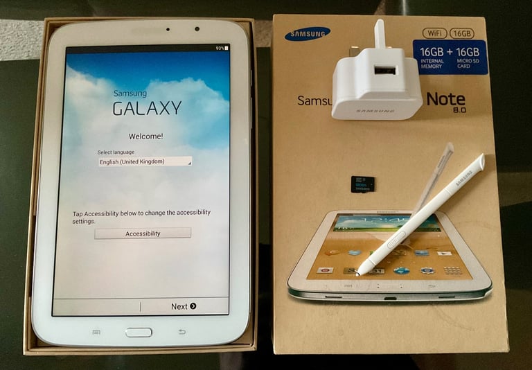 Samsung Galaxy note 8.0 tablet 