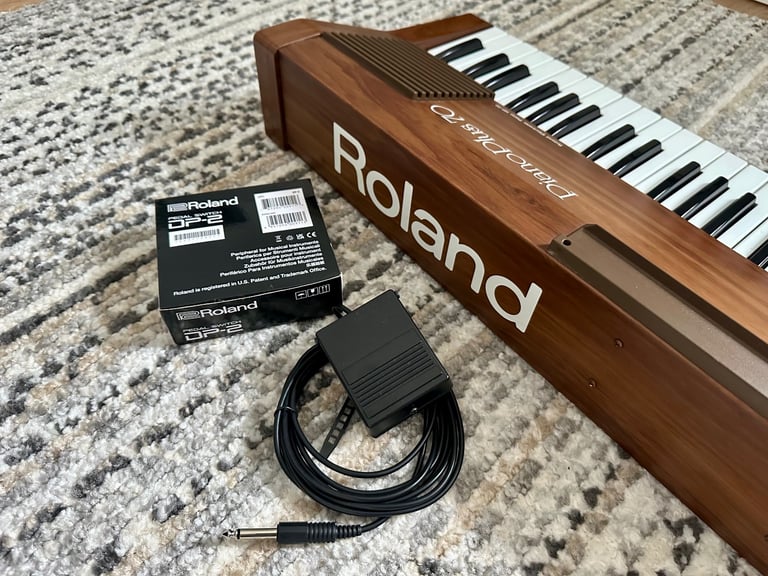 Roland HP-70 Piano Plus with Roland DP-2 sustain pedal