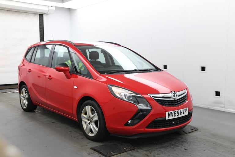 2015 VAUXHALL ZAFIRA TOURER 1.4 i Turbo Exclusiv Red Manual Petrol