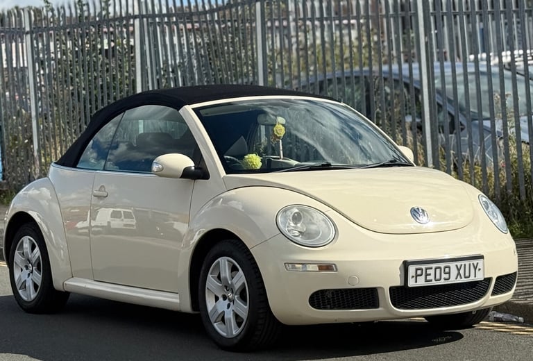 2009 Volkswagen Beetle 1.6 Luna 2dr CONVERTIBLE Petrol Manual