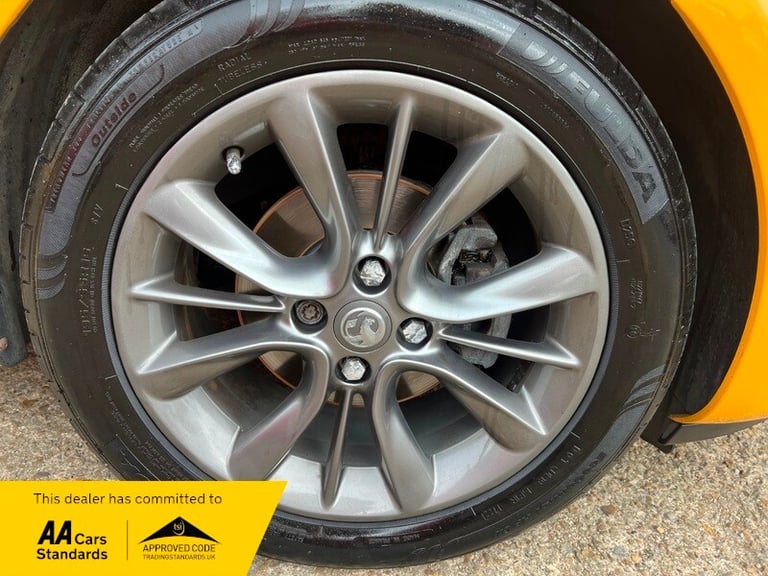 2017 Vauxhall ADAM JAM 1.4 Petrol Yellow