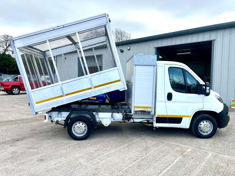 Citroen Relay 35 2.0 HDI 130ps Caged Tipper With Storage 2018/68 Registration 
