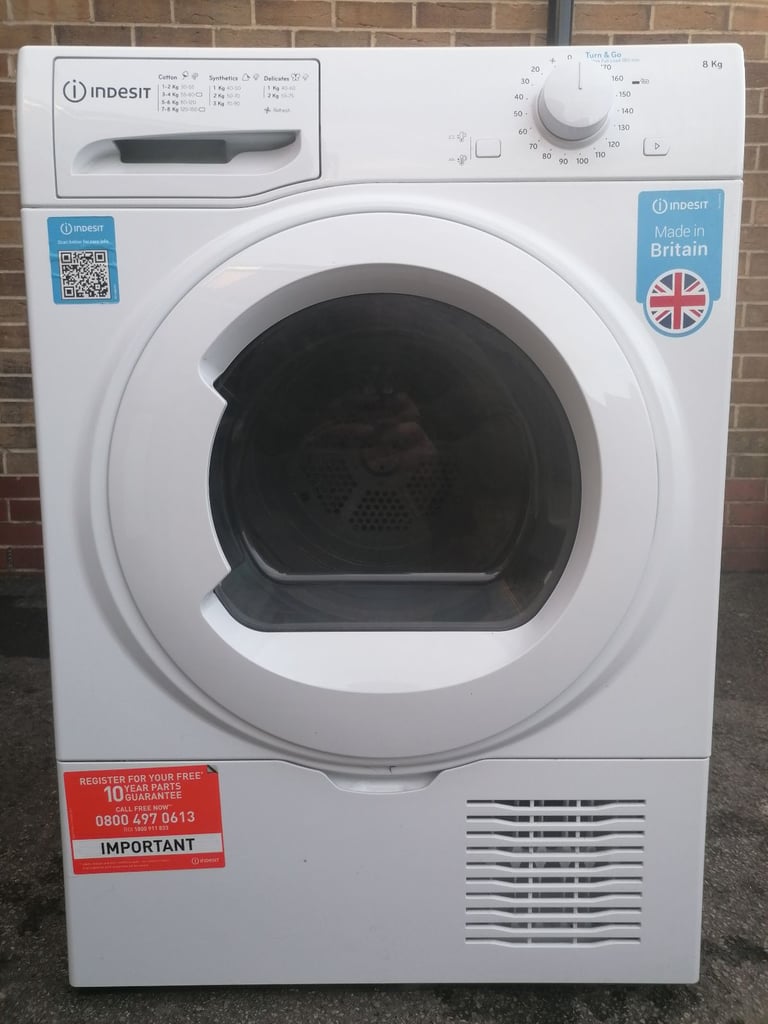 image for TUMBLE DRYER CONDENSER TUMBLE DRYER LARGE 8 KILOGRAM DRUM CAPACITY INDESIT CAN DELIVER £160