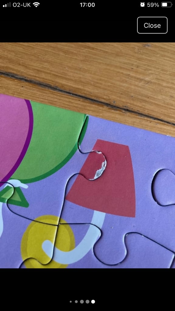 Peppa Pig Puzzle  2 Images in one Box