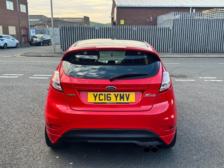 2016 Ford Fiesta 1.0 EcoBoost 140 Zetec S Red 3dr HATCHBACK Petrol Manual