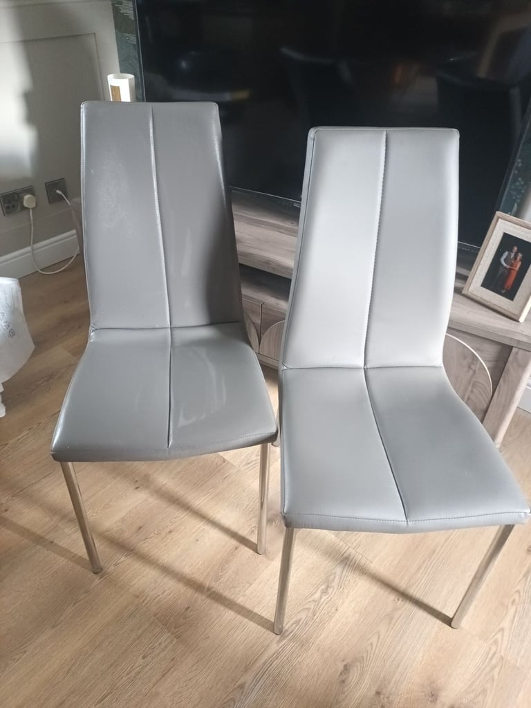 Faux leather Dining Chairs