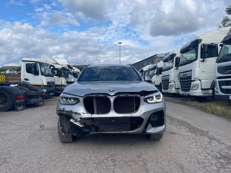 2019 BMW X3 XDRIVE 20D M SPORT 5dr STEP AUTO DIESEL DAMAGED SALVAGE