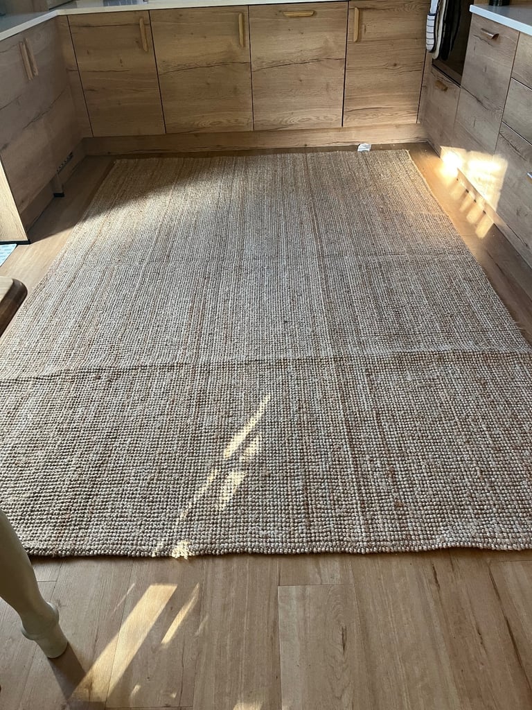 Ikea jute lohals rug 200x300cm