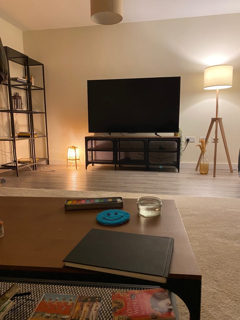 Ikea black tv unit