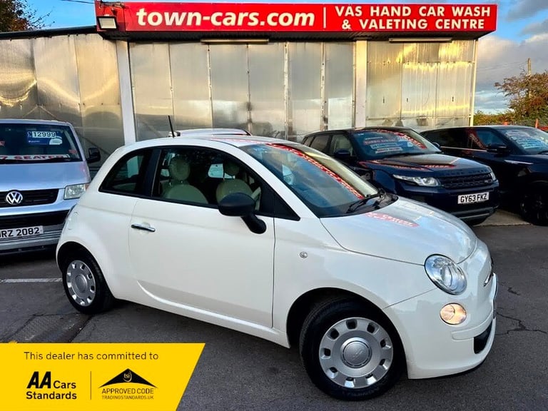 image for Fiat 500 POP-ONLY ?35 ROAD TAX, ONLY 57643 MILES, BLUETOOTH, STOP/START
