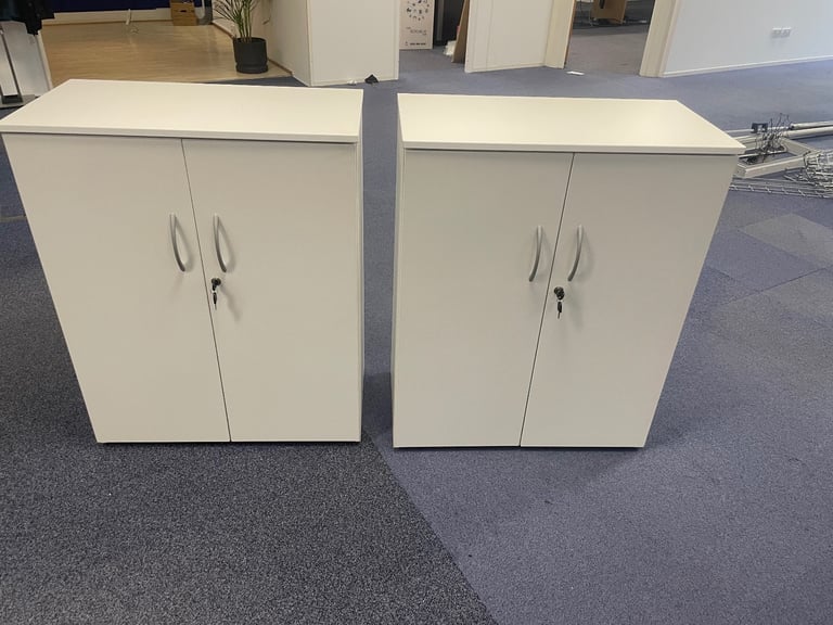 £50 Each x2 Lockable Cupboards with shelf’s 