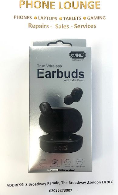 ANG True Wireless Bluetooth Earbuds with Extra Bass