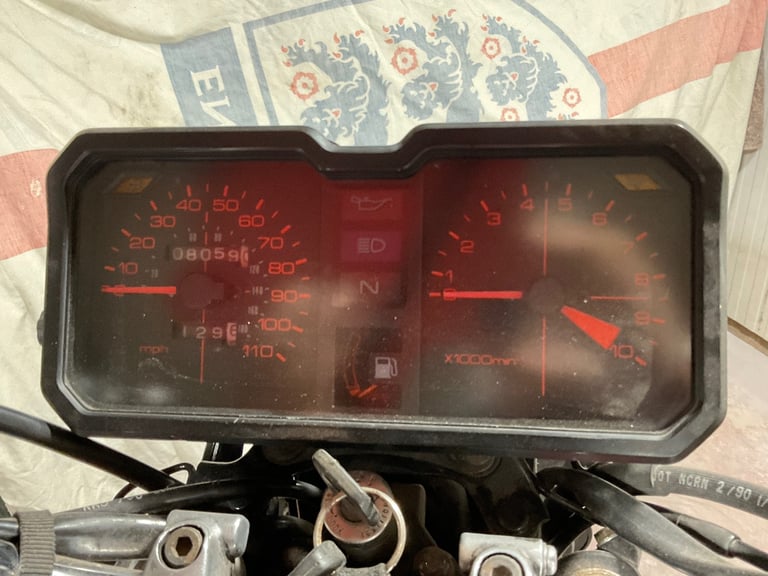 Honda, CB450DX-K, 1991, 447 (cc)