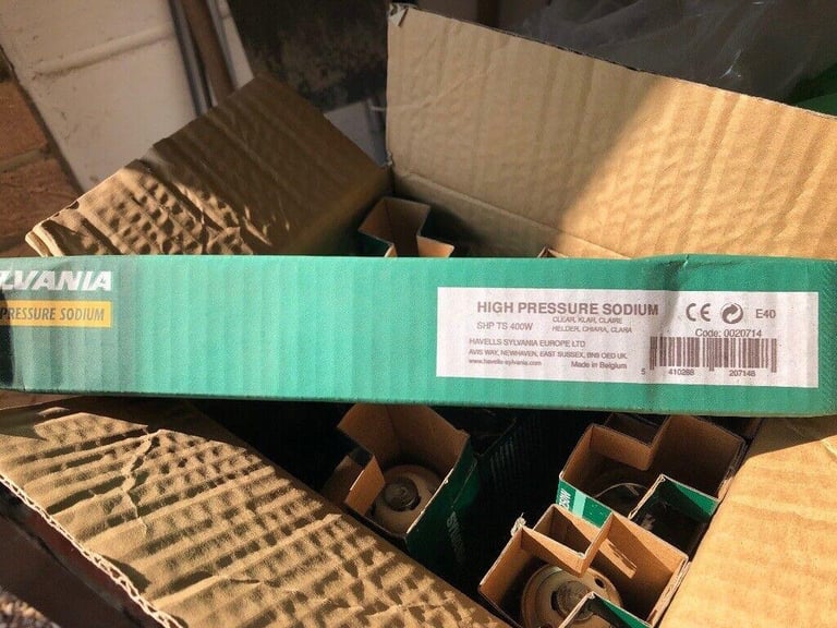 Sylvania 400W Tubular High Pressure sodium Lamps 