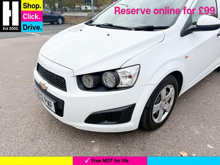 2012 Chevrolet Aveo 1.2 LS Hatchback 5dr Petrol Manual Euro 5 (s/s) (86 ps) HATCHBACK Petrol Manual