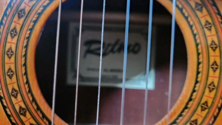 This beautiful Spanish guitar by Ritmo