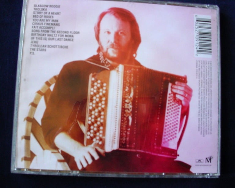 BENNY ANDERSSON BAND (ABBA) Story Of A Heart CD 