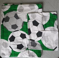 Football balls bedding set