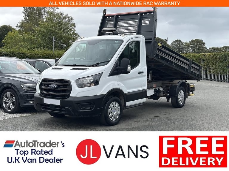 2021 Ford Transit 350 EcoBlue Leader L2 Tipper RWD Euro 6 130ps Tipper Diesel Manual