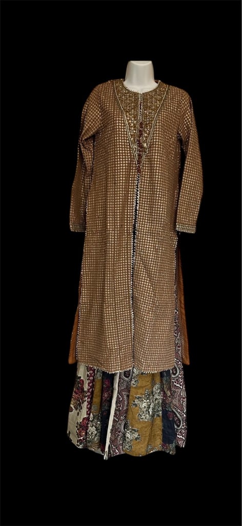 Ethnic Pakistani Lengha Suit size XS with tags Indian Pakistani Designer Dress