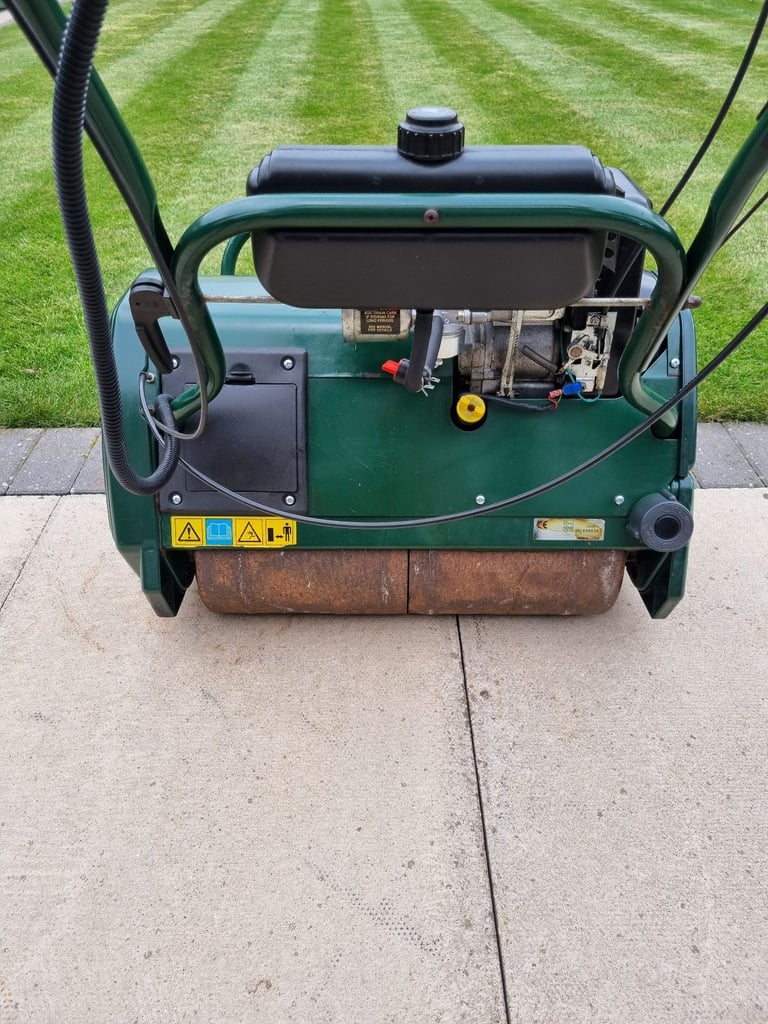 Serviced Atco Balmoral 20se Electric Start Self Propelled Petrol Cylinder Lawnmower