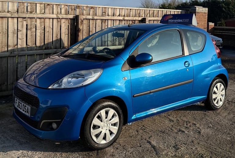 2014 Peugeot 107 1.0 Active 3dr HATCHBACK Petrol Manual
