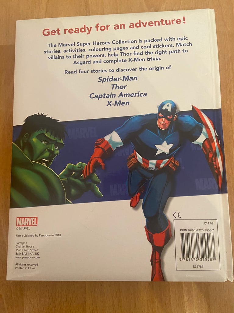 Marvel Activity Book