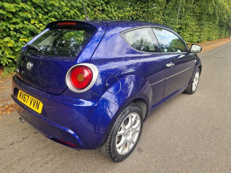 2017 Alfa Romeo MiTo 0.9 TB TwinAir 105 Progression 3dr HATCHBACK Petrol Manual