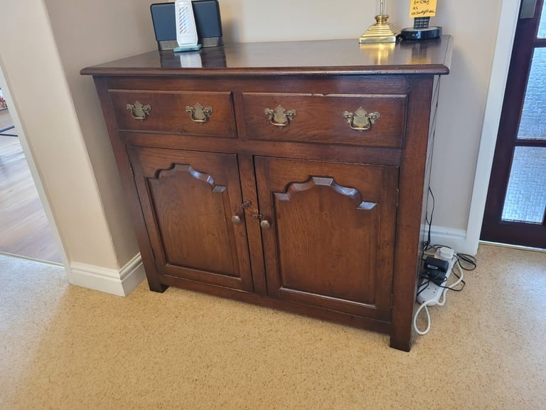 dark wood sideboard can deliver locally