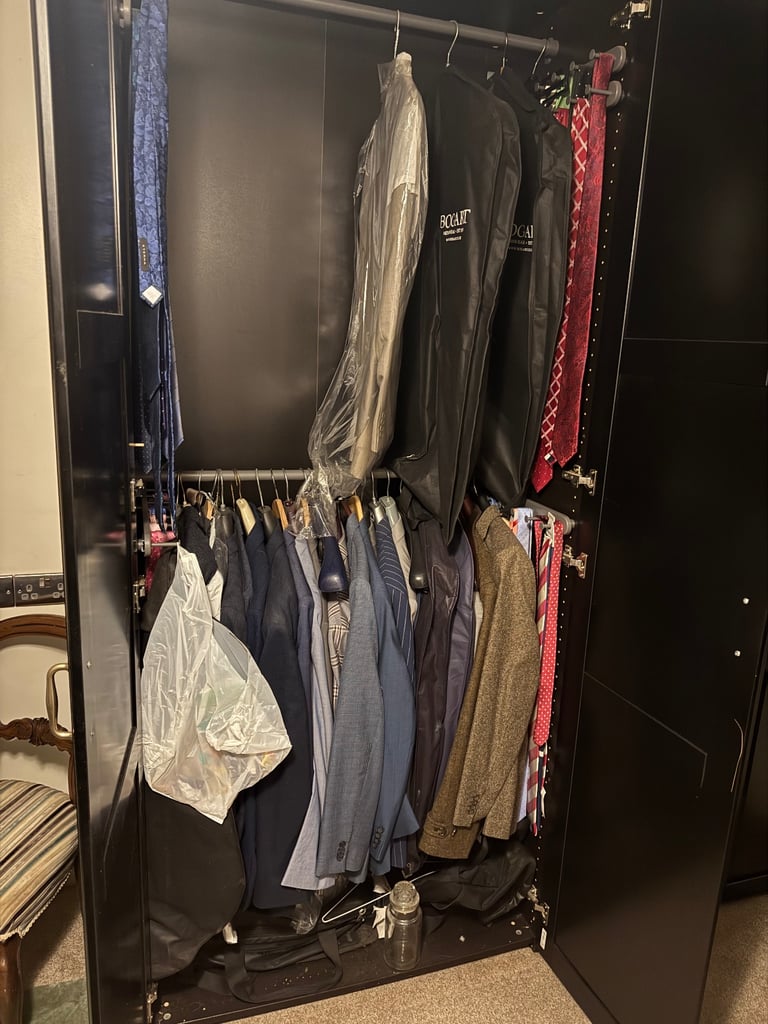 Large double wardrobe