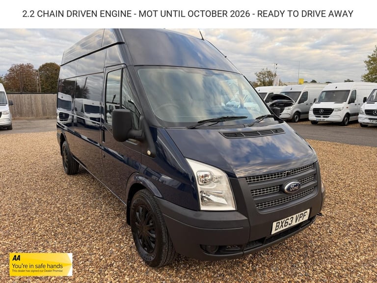 2013 Ford Transit High Roof Van TDCi 125ps PANEL VAN DIESEL Manual