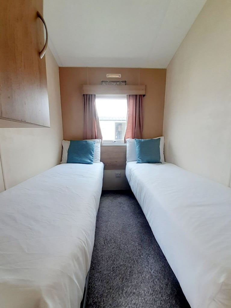 Own this 3 bedroom static caravan in hastings, 11.5 month use