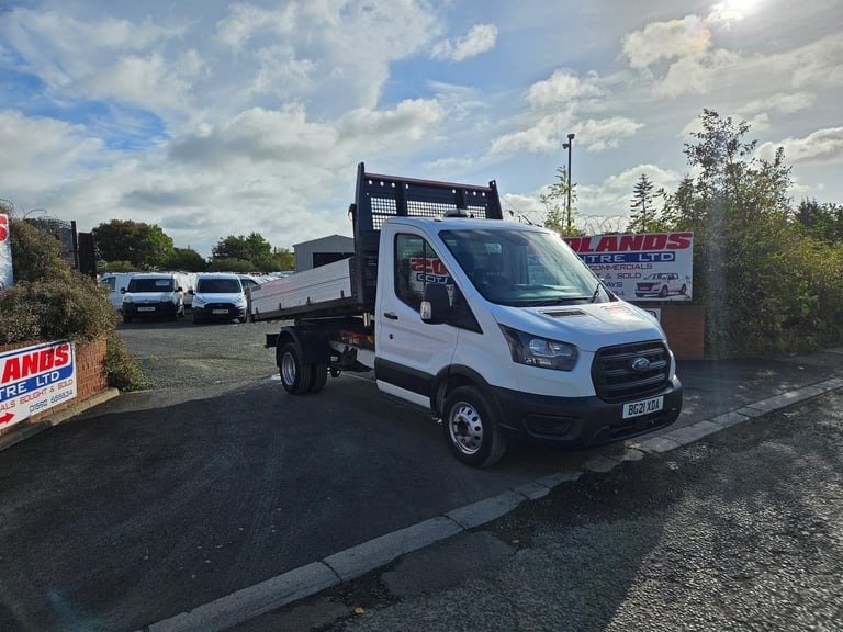 2021 ON 21 PLATE FORD TRANSIT 350 LEADER TDCI RWD TRW DIESEL TIPPER PICKUP ULEZ