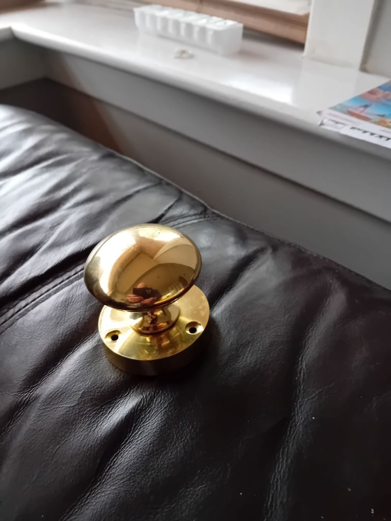 image for Brass internal door knobs  £5 per pair