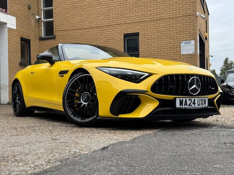 2024 Mercedes-Benz SL 4.0 SL63 V8 BiTurbo AMG Performance Convertible 2dr Petrol SpdS MCT 4MATIC+...