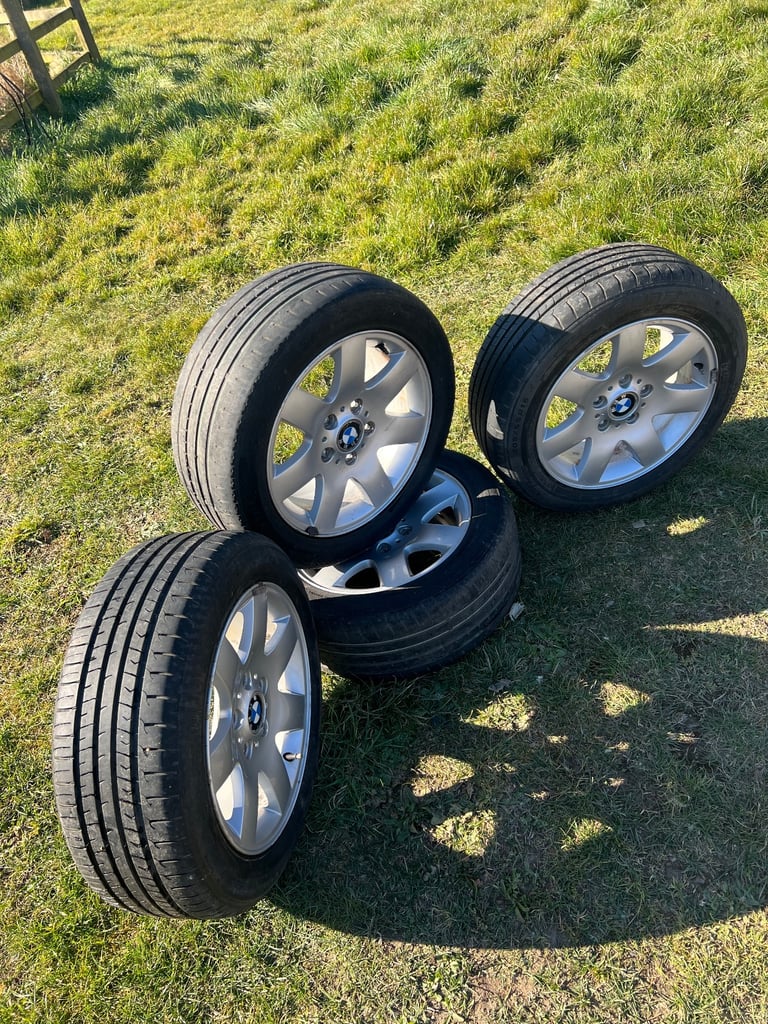 Original BMW wheels and tyres