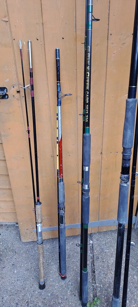 4 assorted fishing rods | in Great Barr, West Midlands | Gumtree