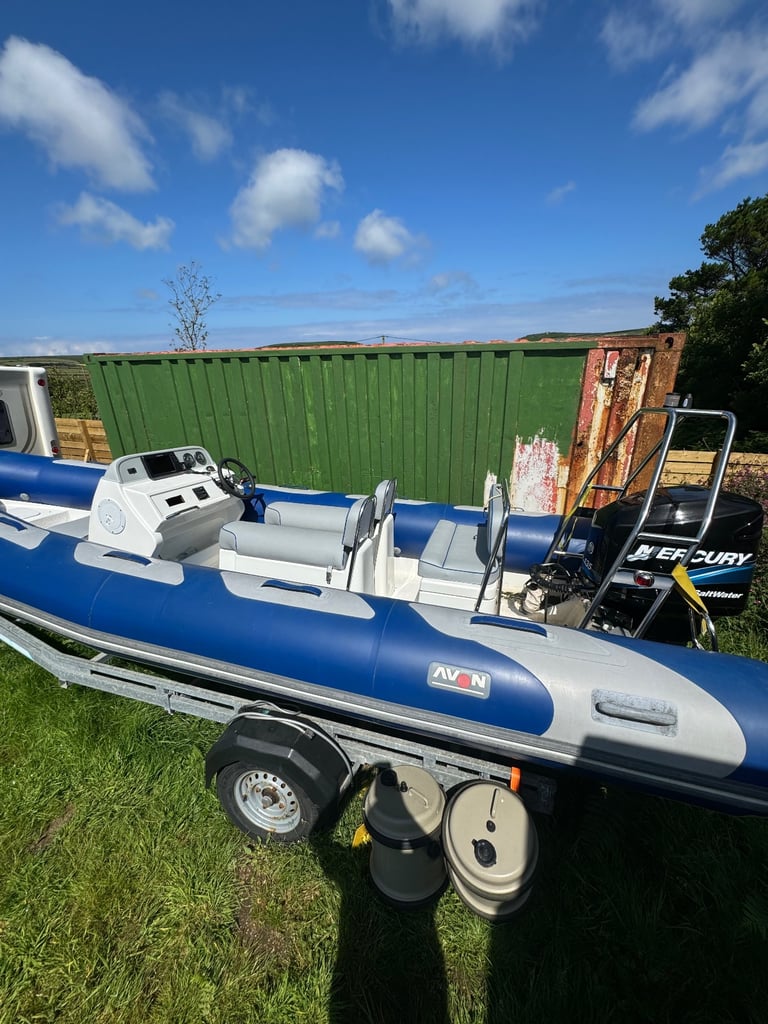 Avon adventure 620 /135hp 2 stroke 