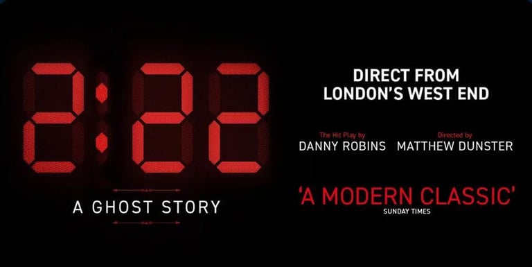 🎭 2 Tickets – 2:22 A Ghost Story, Cardiff New Theatre 👻