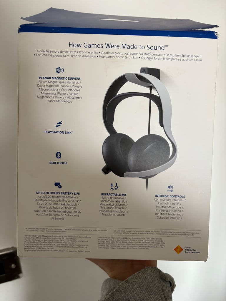 PS5 wireless headset 